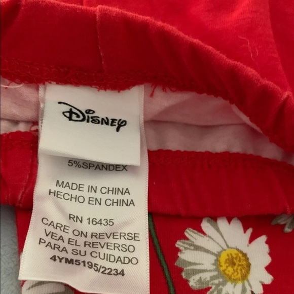 Disney Toddler Girl Leggings Size 5T - Picture 2 of 2